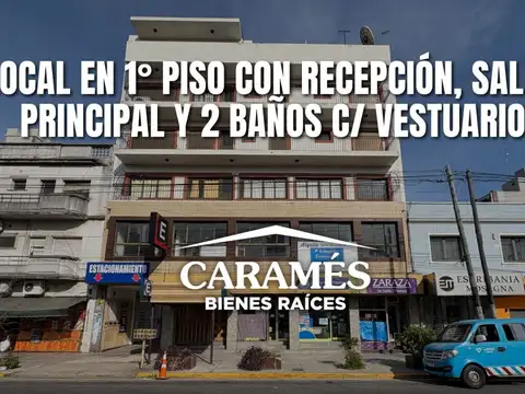 Local de 150 m² sobre Hip. Yrigoyen 3900 c/ doble vestuario y baño