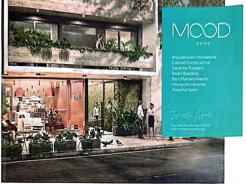 Departamento Monoambiente con 1 baño