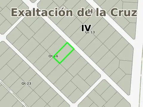 Terreno en Venta en Exaltacion De La Cruz, USD 44.000
