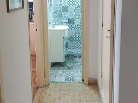 Departamento 2 ambientes con 1 baño