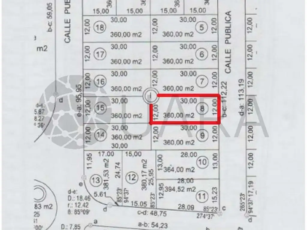 Terreno en Barrio Norte 2