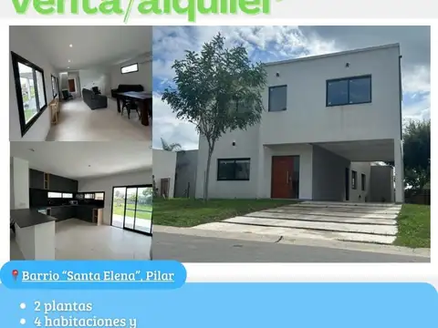 Casa 5 Ambientes "Santa Elena" Pilar del Este