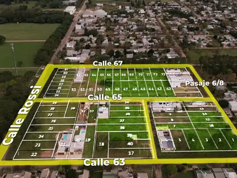 SE VENDEN TERRENOS FINANCIADOS EN B°AMERICA,RQTA