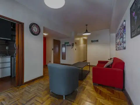 Departamento 2 ambientes con 1 baño