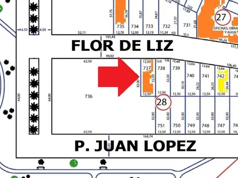 Terreno en Venta en Piñero, USD 22.000