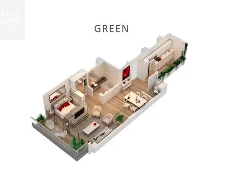 Avenida General Indalecio Chenaut 1700