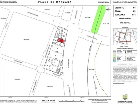 Terreno en Venta en Centro, USD 250.000