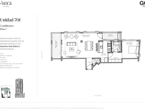 Departamento en Venta en Olivos, Partido de Vicente López