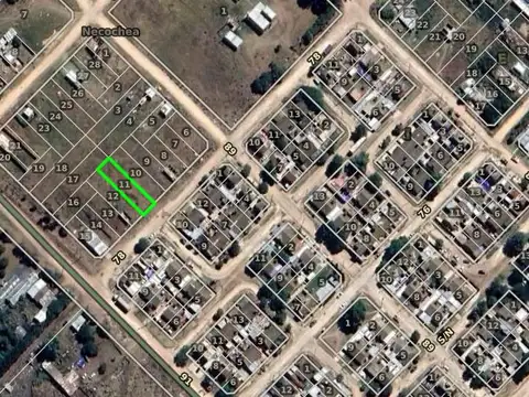 Terreno en Venta 10  mts Frente