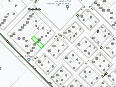 Terreno en Venta 40  mts Fondo