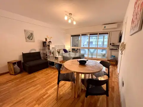 DEPARTAMENTO MONOAMBIENTE RECOLETA - LUMINOSO - LAVARROPAS