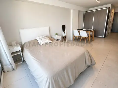 Alquiler Monoambiente amoblado con cochera - Edificio Gloria