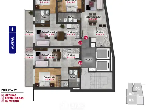 Departamento en Venta al Oeste