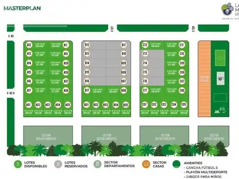 Lote en el Barrio Las Moras, Hudson