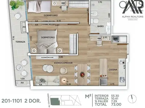 Departamento en Venta en La Blanqueada , USD 158.000