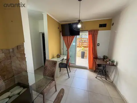 Departamento 2 ambientes con 1 baño
