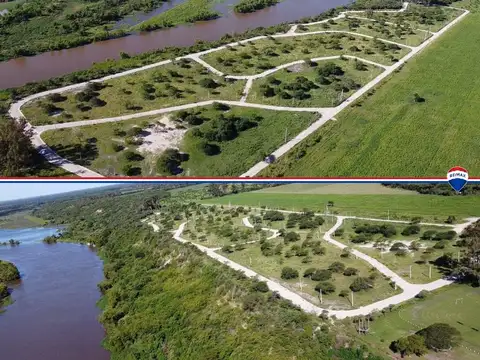Lotes en Venta frente al Río en Piedras Blancas