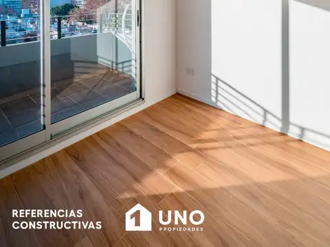 Necochea y Ituzaingo - Dpto de 1 Dormitorio Externo. Cochera disponible. 