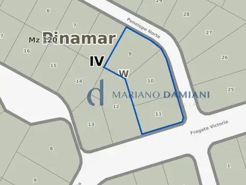 Lote en Venta en Pinamar Zona Norte