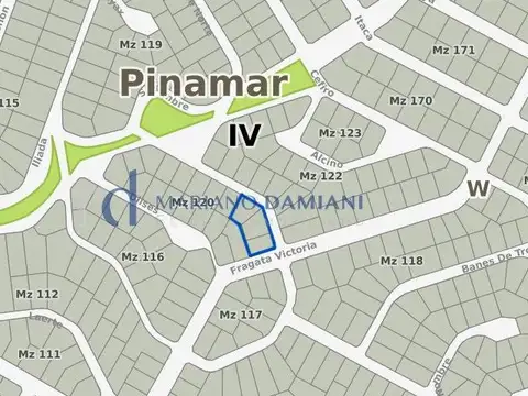 Terreno en Venta en Pinamar Norte, USD 69.500