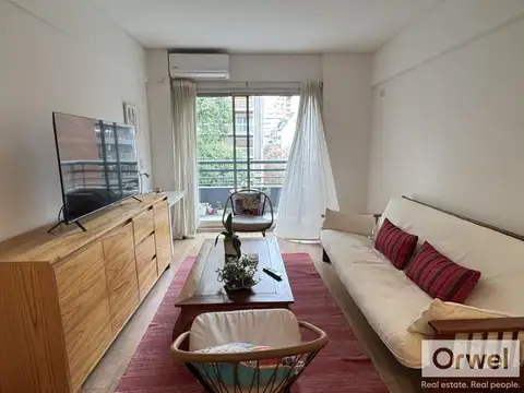 Departamento en Alquiler 3 ambientes amoblado en Las Cañitas 