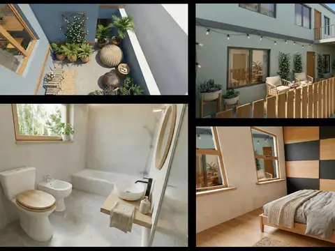 Depto Tipo Casa en Venta de 2 ambientes