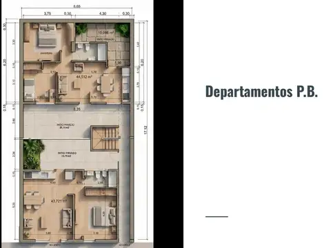 Depto Tipo Casa en Venta de 1 dormitorio