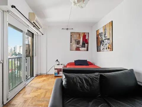 VENTA departamento monoambiente balcón francés ALMAGRO