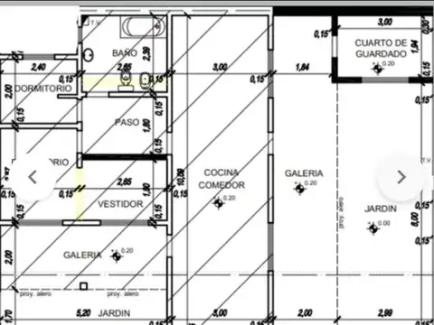 Depto Tipo Casa en Alquiler de 2 dormitorios