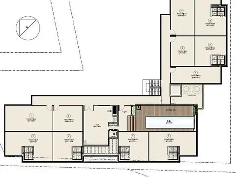 Departamento 3 ambientes con 2 baños