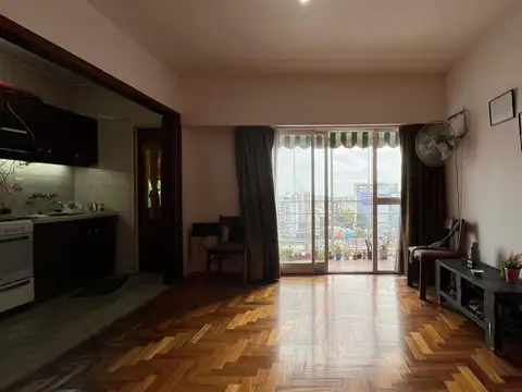 Departamento 2 ambientes con 1 baño