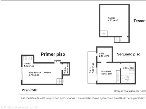 Depto Tipo Casa en Venta en Villa Urquiza, USD 120.000