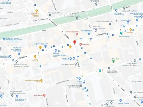Olivera e/ Avenida Lacarra y Avenida Rivadavia