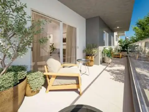 Departamento Monoambiente con 1 baño