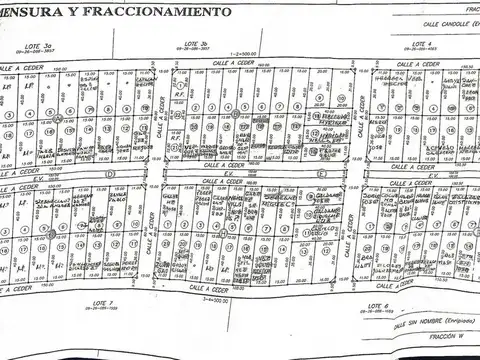 VENTA DE LOTE COLONIA SAN FRANCISCO PLOTTIER