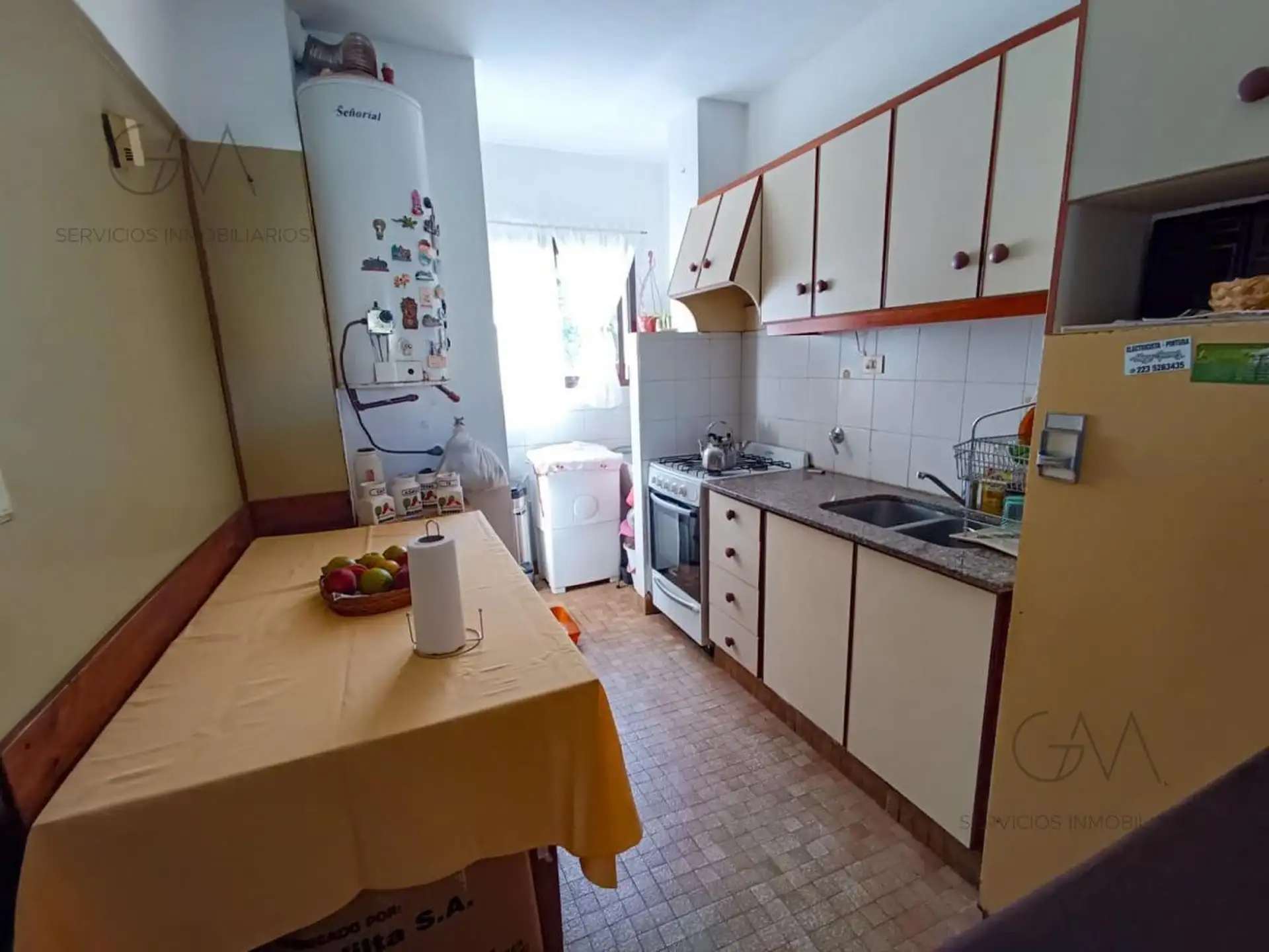 Departamento de 3 ambientes en Constitución