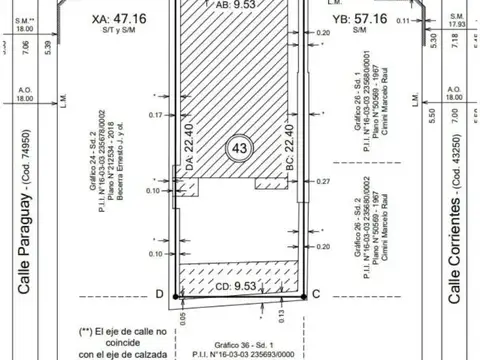 Terreno en Venta de 214,0 m2