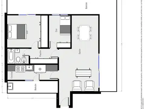 Avenida Lisandro de la Torre 100, Piso 9