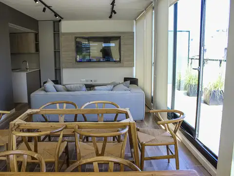 Venta 1 ambiente a estrenar, Piscina, Solarium, Parrilla, Gym, SUM, Laundry, Las Cañitas
