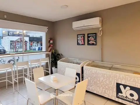 VENTA - Fondo de comercio: heladadería, cafeteria y café al paso - Funes.