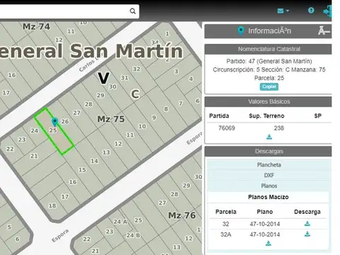 Terreno en Venta en Villa Lynch, USD 93.000