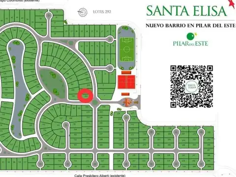 Terreno en Venta en Pilar Del Este, USD 46.000