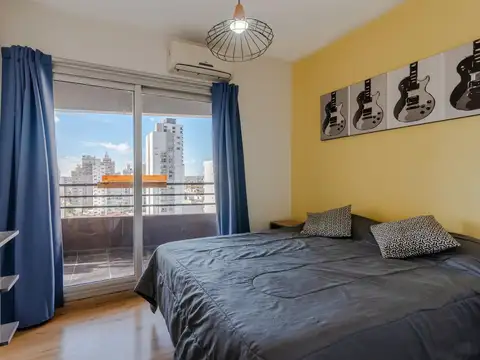 Departamento 2 ambientes con 1 baño