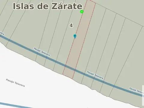 Campo en venta - 84.375 mts2 - Isla de Zarate, Rio Pasaje Talavera