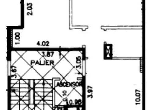 Departamento 3 ambientes con 1 baño