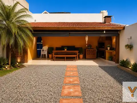 Casa 3 ambientes con 2 baños
