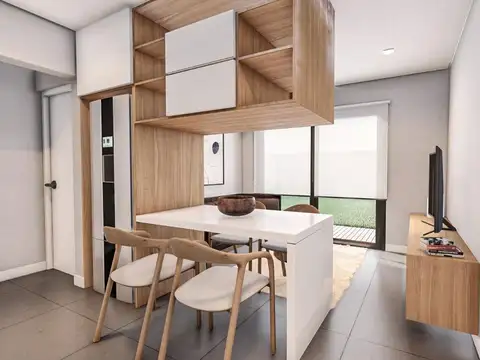 Departamento 3 ambientes con 1 baño