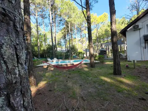 Casa con piscina climatizada para 6 huespedes en Pinamar