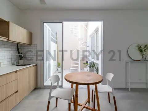 PH 2 Ambientes A Estrenar – Reciclado Íntegramente a Nuevo con Patio y Gran Terraza Propia