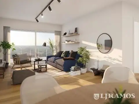 Departamento 3 ambientes con 2 baños